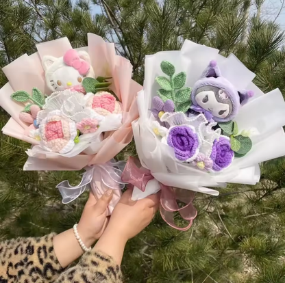 Crochet Flower Bouquet