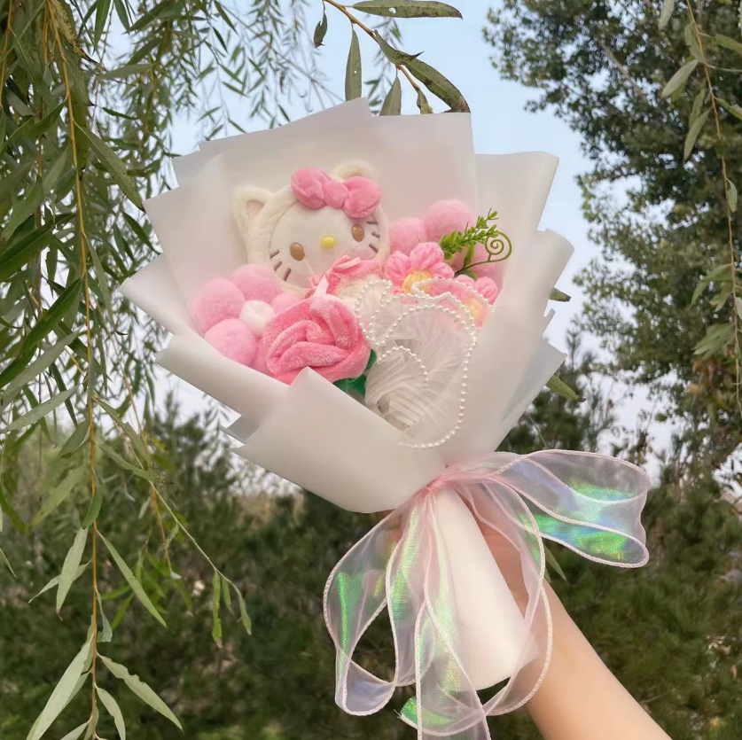 Crochet Flower Bouquet